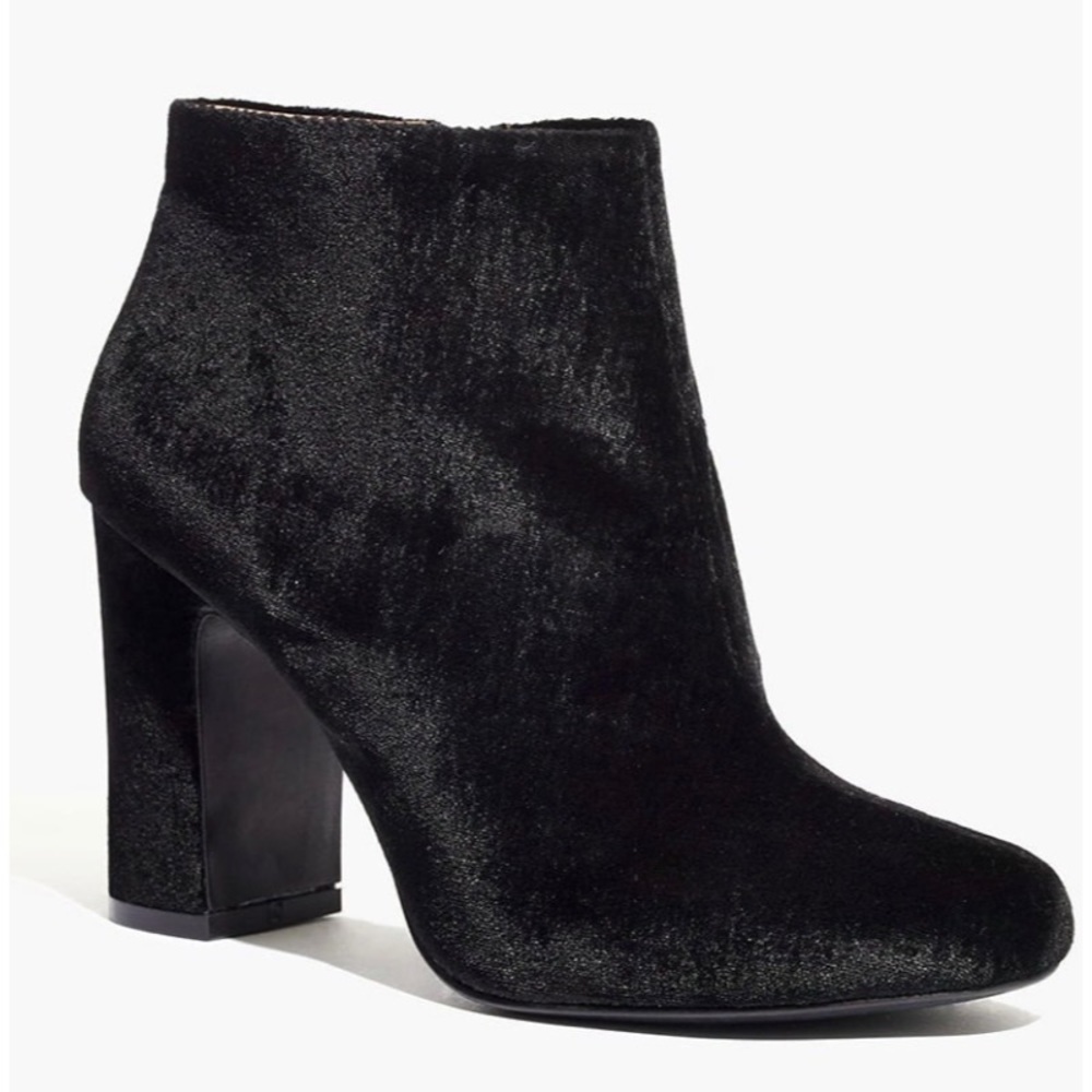 NEW IN BOX MADEWELL Nealy Velvet Boots